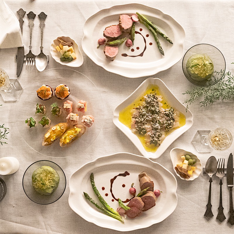 凛としたおもてなしコーディネート