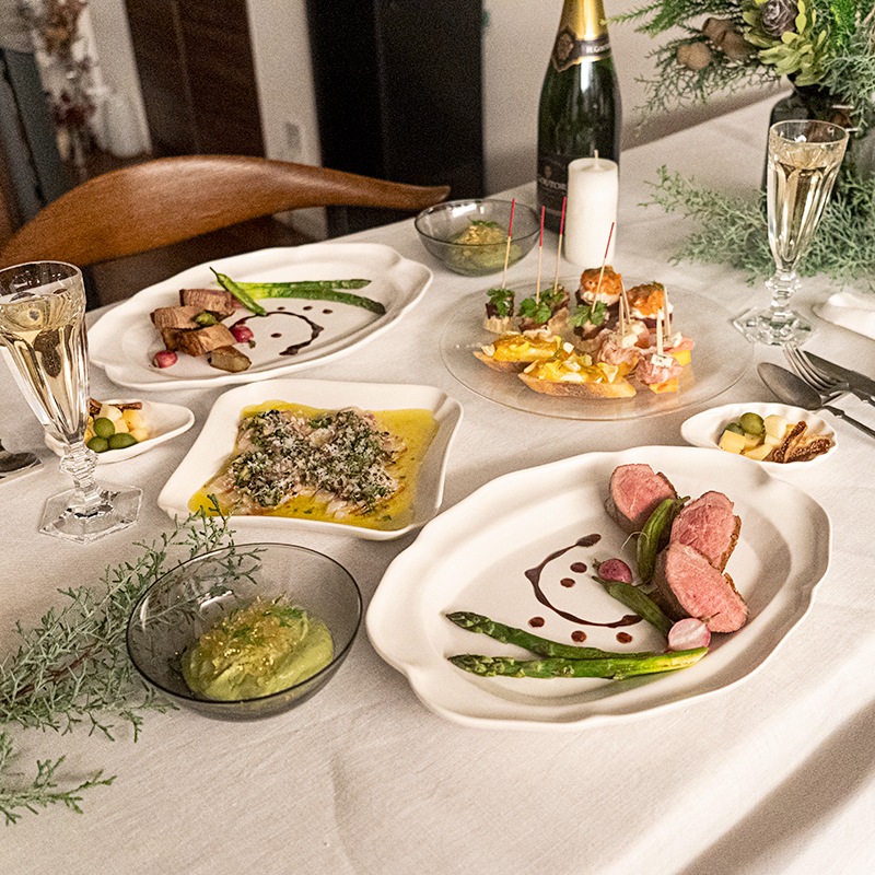 凛としたおもてなしコーディネート