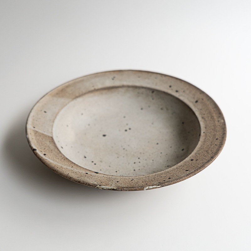 【個展】グレーリム鉢　関口憲孝