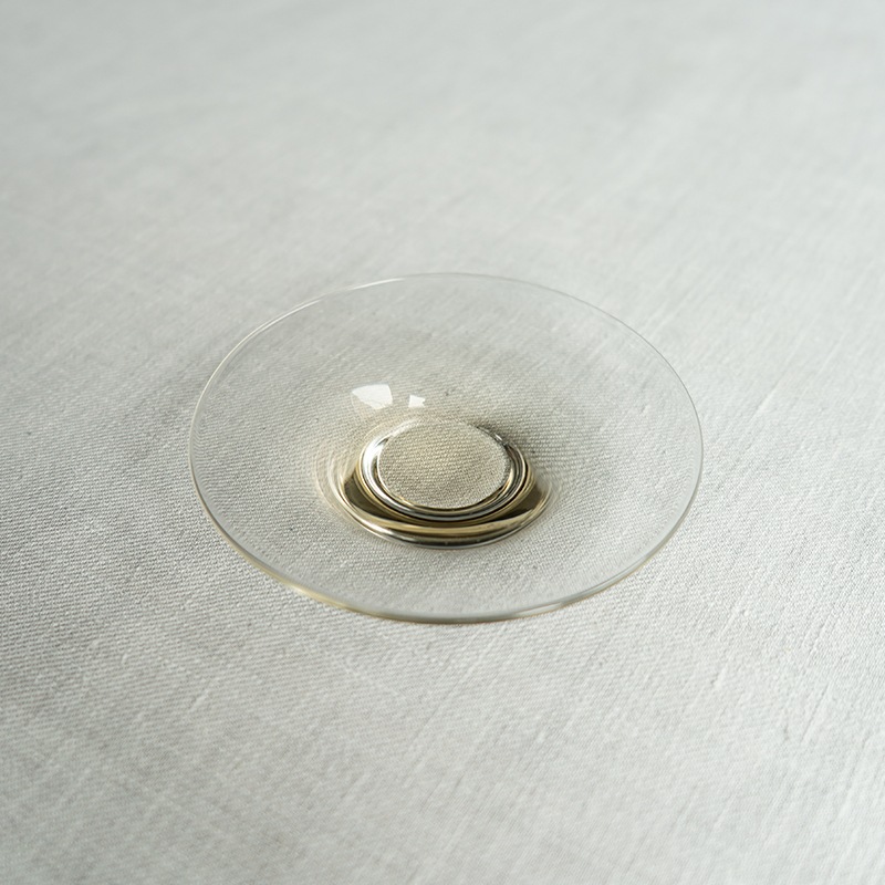 【ガラス展予約商品】Dish90 clear　鷲塚貴紀