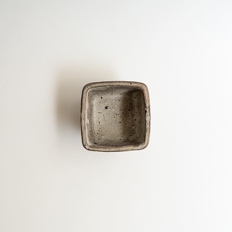 【個展】グレー角豆鉢 関口憲孝