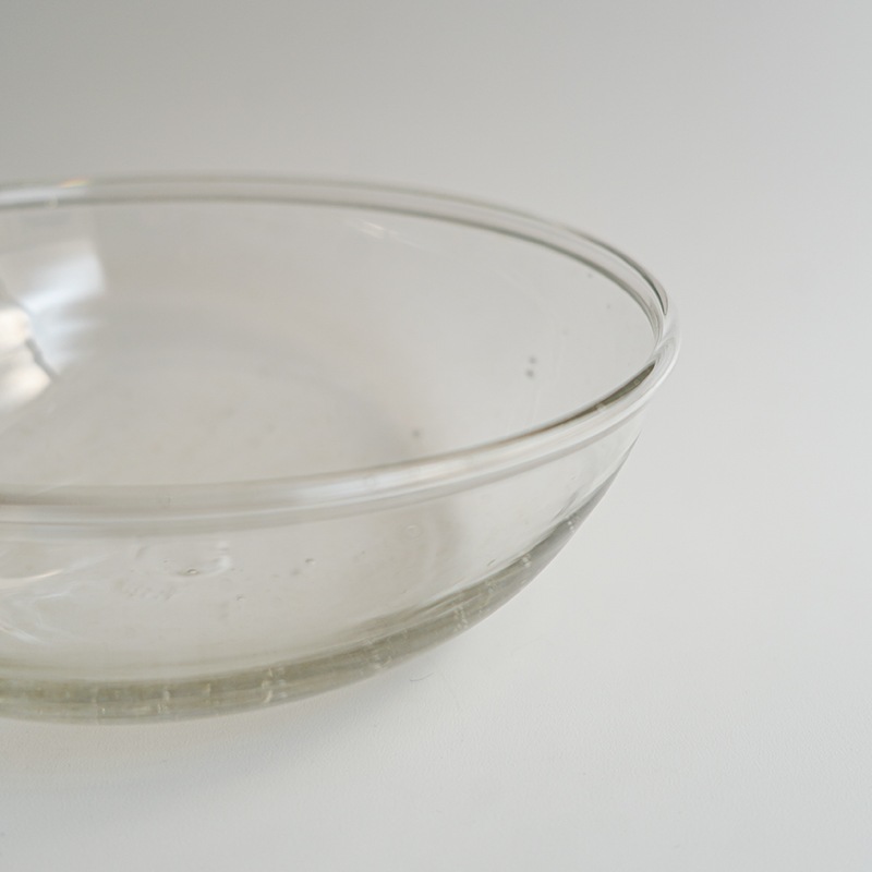 【ガラス展】olive stained bowl M fresco