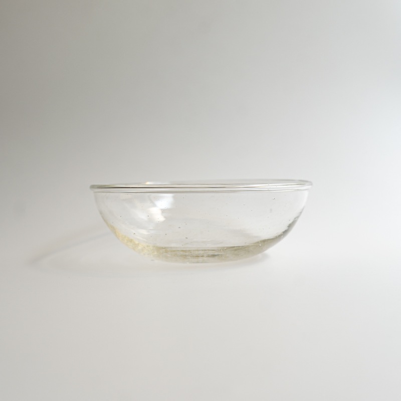 【ガラス展】olive stained bowl M fresco
