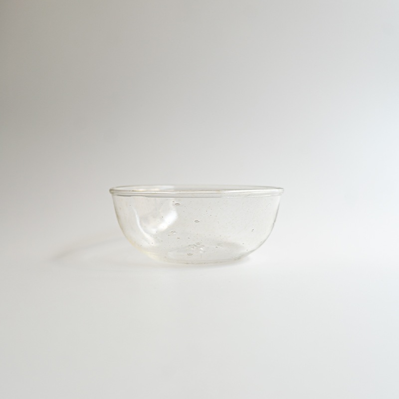 【ガラス展】olive stained bowl S　fresco