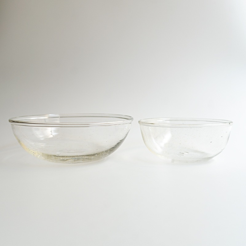 【ガラス展】olive stained bowl S　fresco