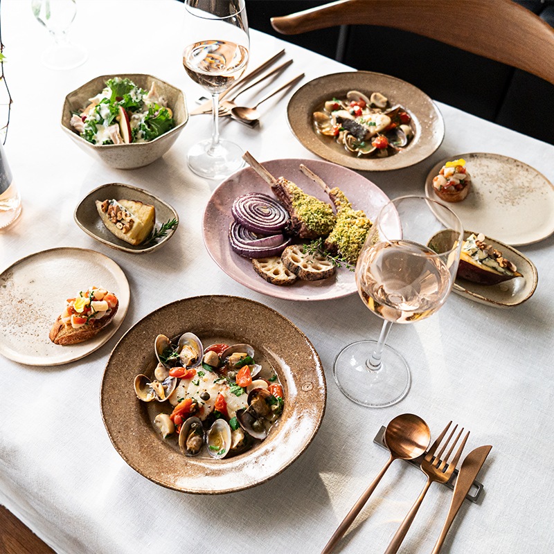 心地よい優しさを纏うコーディネート