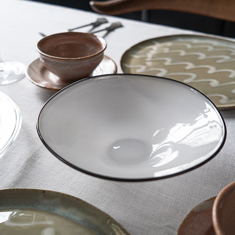 【ガラス展】kasumi bowl S ivory　fresco