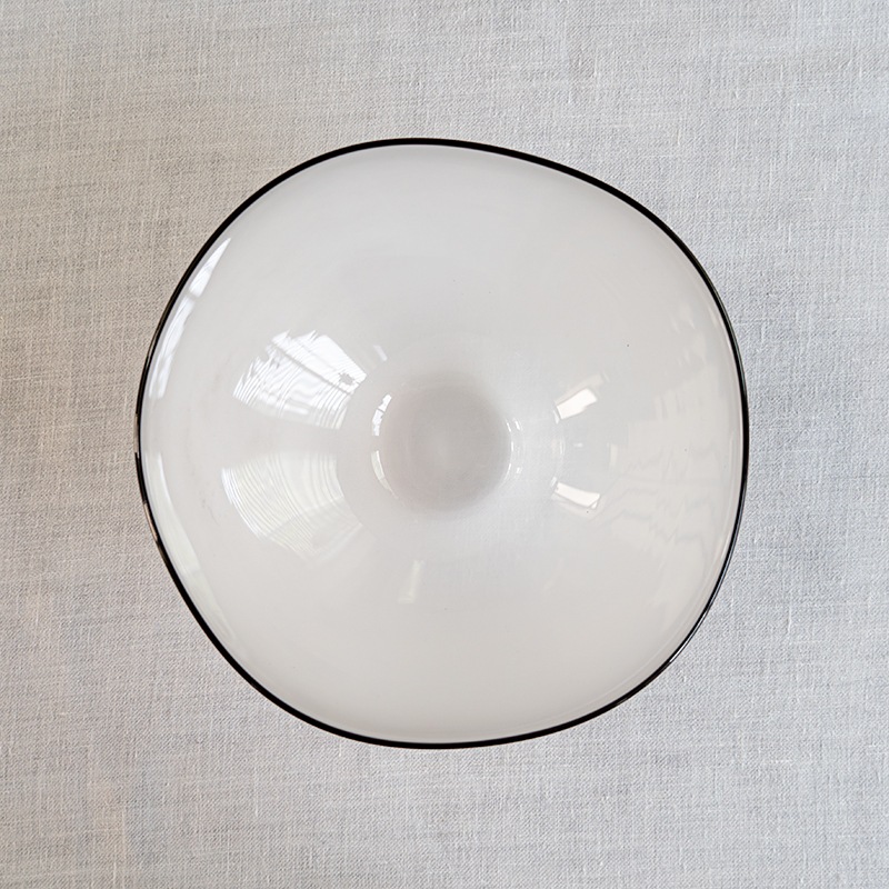 【ガラス展】kasumi bowl S ivory　fresco