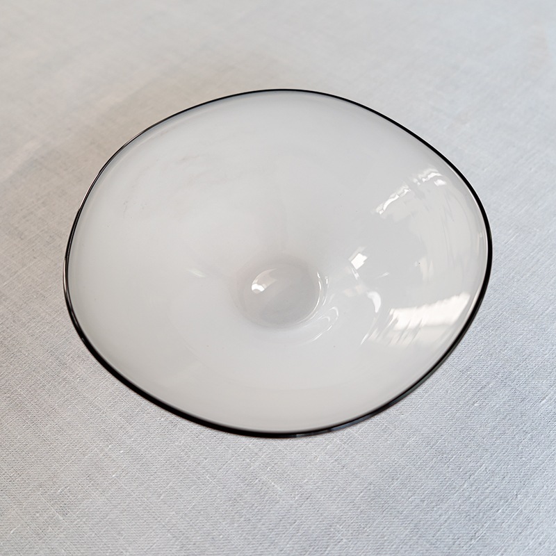 【ガラス展】kasumi bowl S ivory　fresco