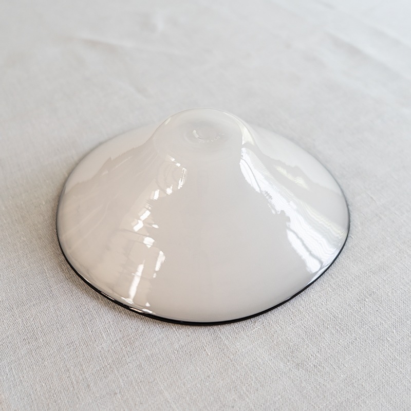 【ガラス展】kasumi bowl S ivory　fresco