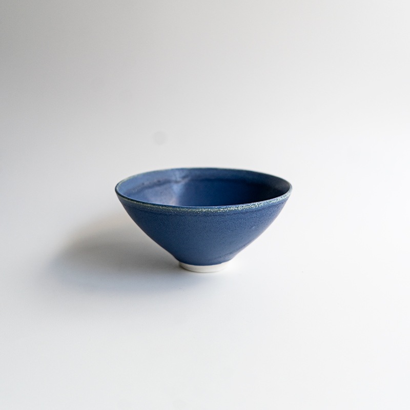   Blue Fluted ボウル 2客 個展】ボウルS インディゴブルー 宮木英至 | 全ての商品 | 【公式通販
