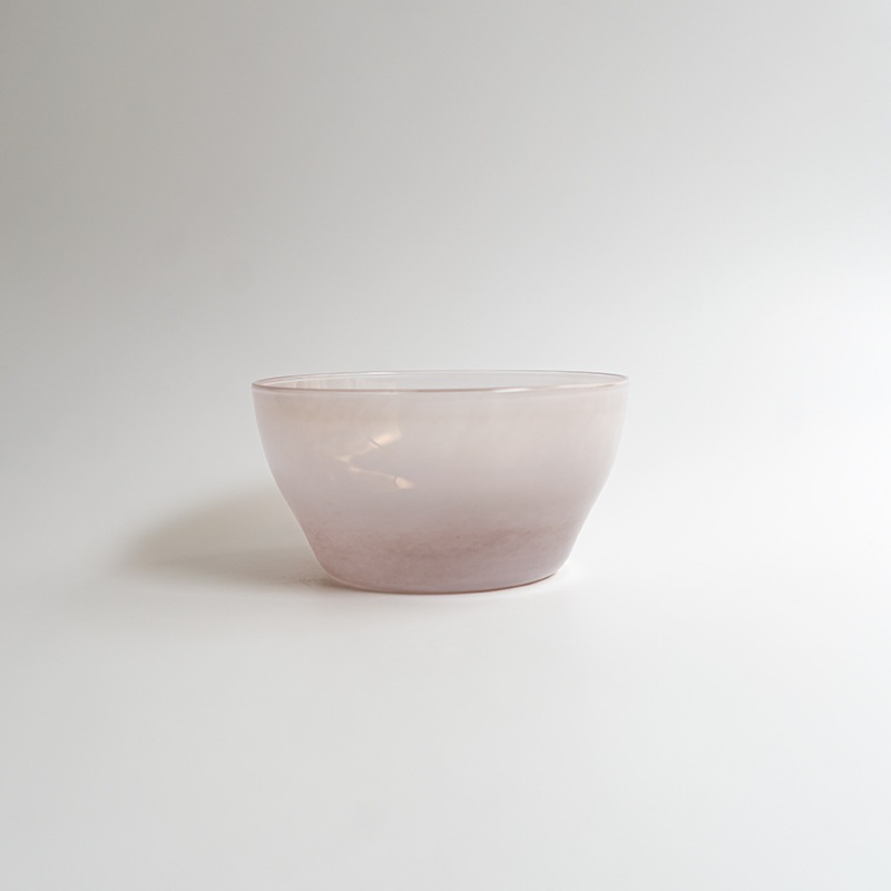 【ガラス展】solito bowl　no.24 opal lilac　fresco