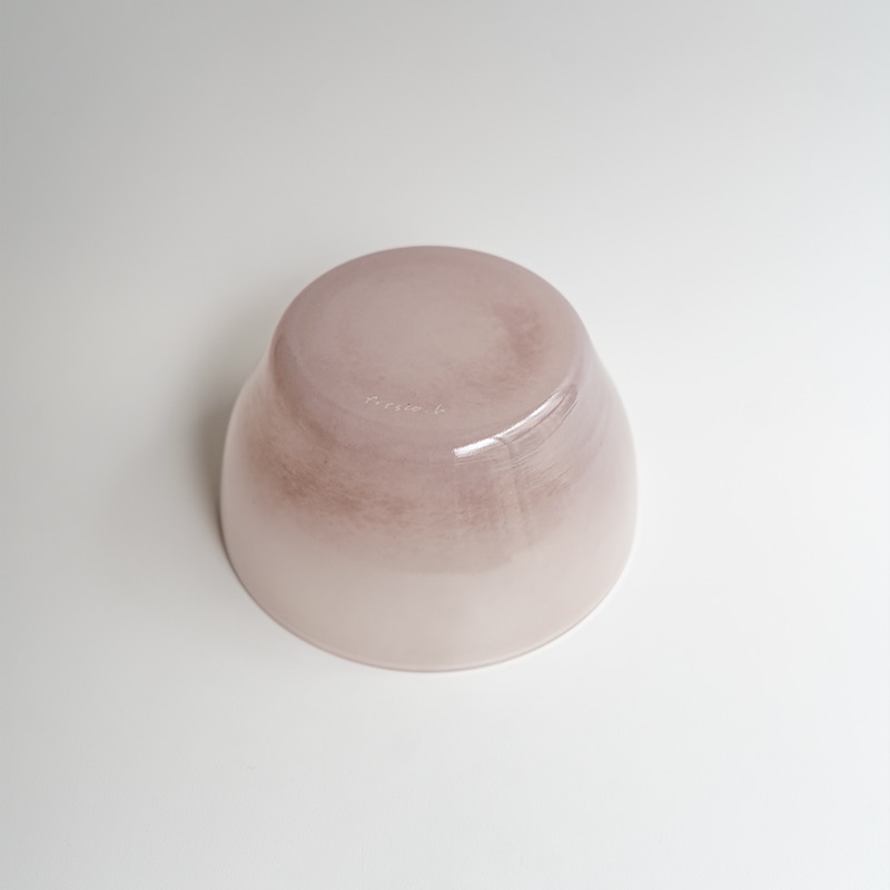 【ガラス展】solito bowl　no.24 opal lilac　fresco