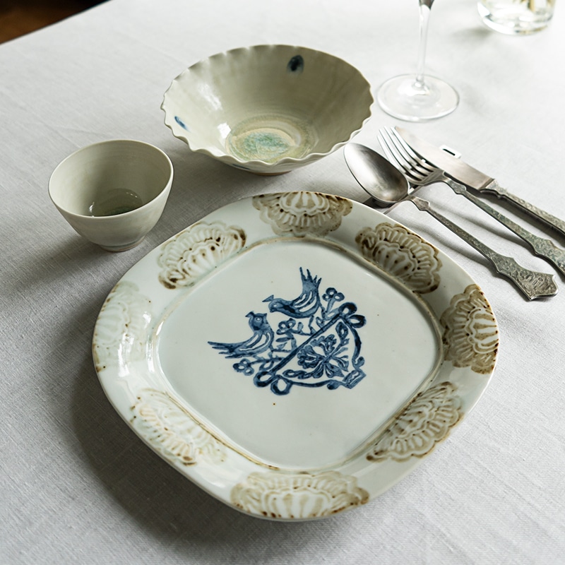 愛らしく食卓を彩るコーディネート