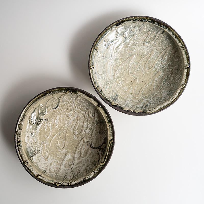 【藤原展】イッチンリム鉢L 白(B) 藤原純