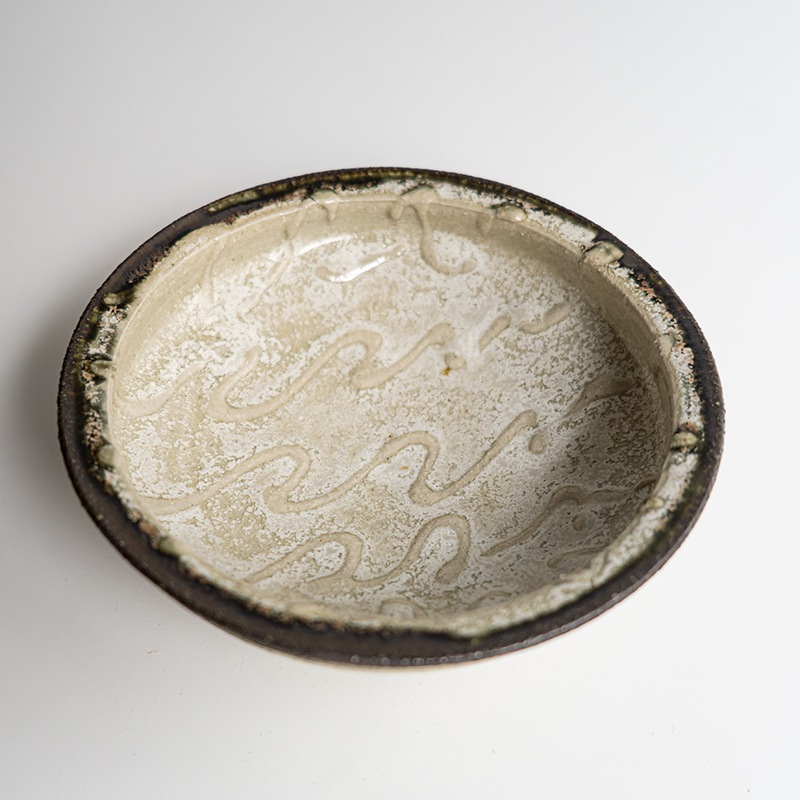 藤原展】イッチンリム鉢M 白(B) 藤原純 | 作家から選ぶ,藤原純