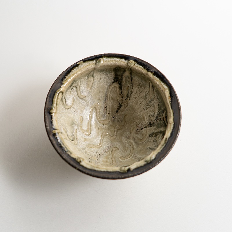 【藤原展】イッチンリム鉢S 白(B)　藤原純