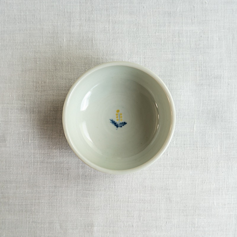 ミモザ文鳥蓋もの　稲村真耶
