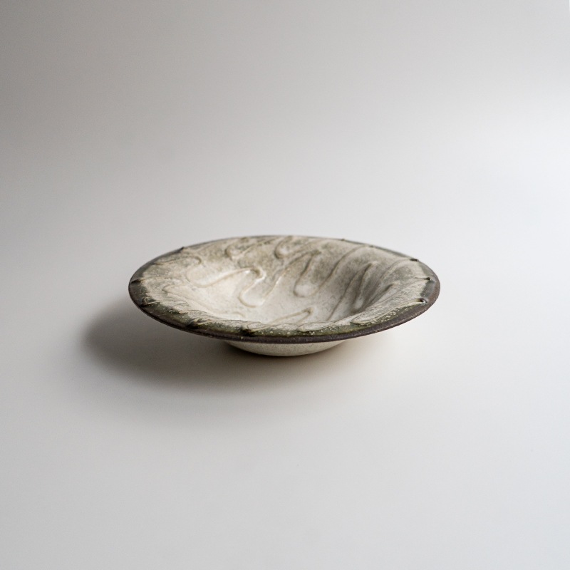 藤原展】イッチン帽子鉢6寸 白(B) 藤原純 | 全ての商品 | 【公式通販