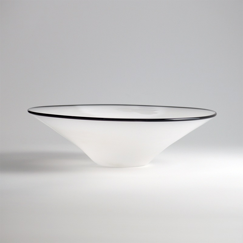 【ガラス展】kasumi bowl M ivory　fresco