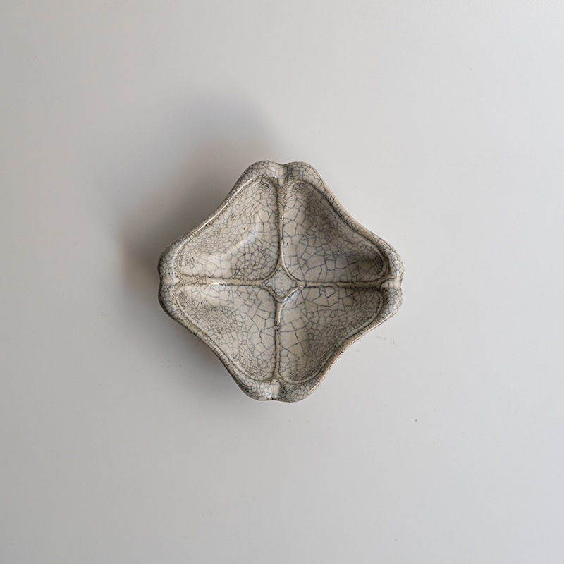 藤原展】木瓜豆鉢 墨白 藤原純 | 作家から選ぶ,藤原純 | 【公式通販