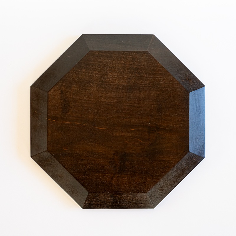 予約商品】八角膳 中（鉄染） 高塚和則 | 作家から選ぶ,高塚和則