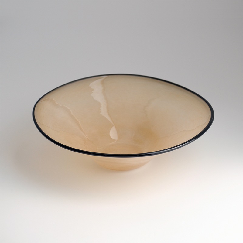 【ガラス展】kasumi bowl S sandbeige　fresco