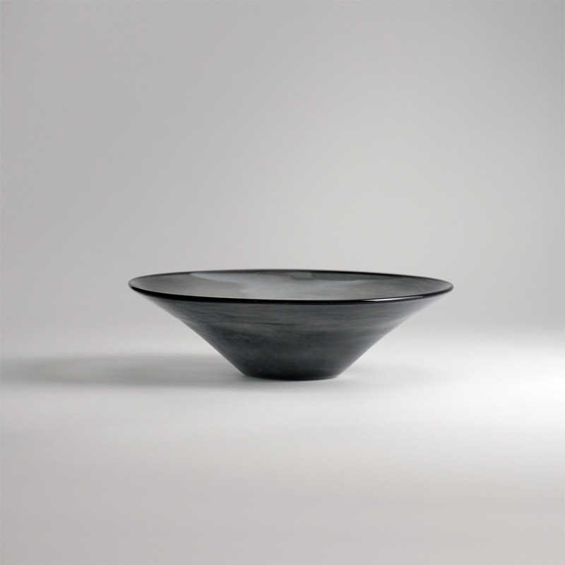 【ガラス展】kasumi bowl S grey　fresco