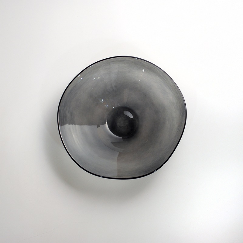 【ガラス展】kasumi bowl S grey　fresco