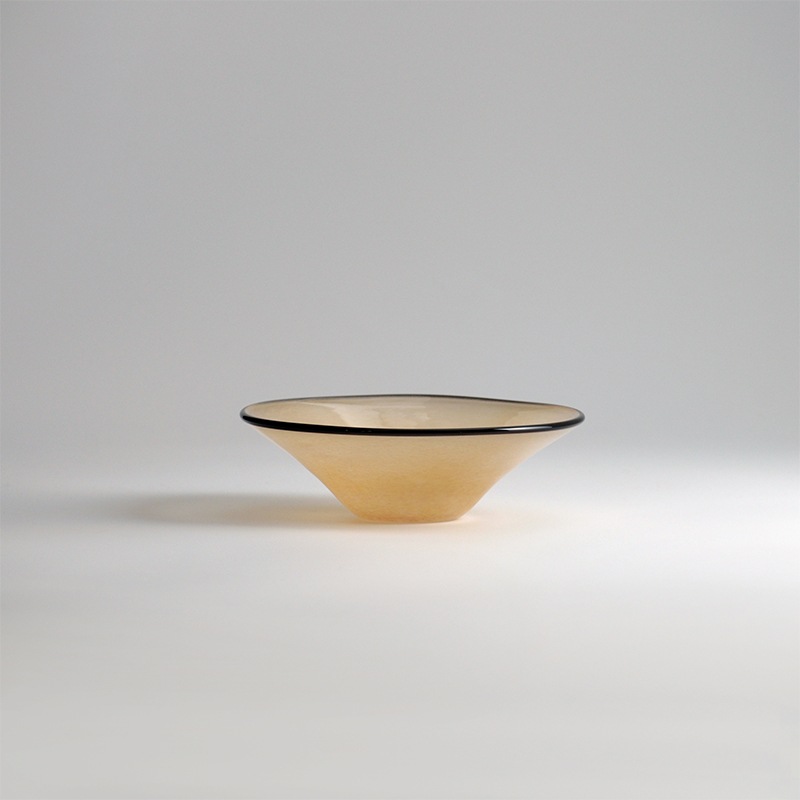 【ガラス展】kasumi bowl SS sandbeige　fresco