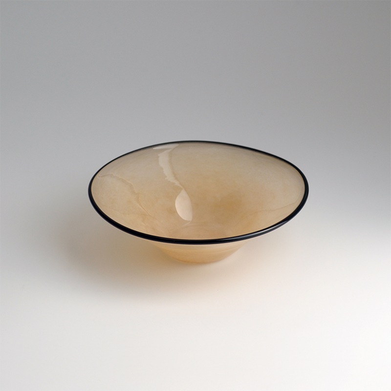 【ガラス展】kasumi bowl SS sandbeige　fresco