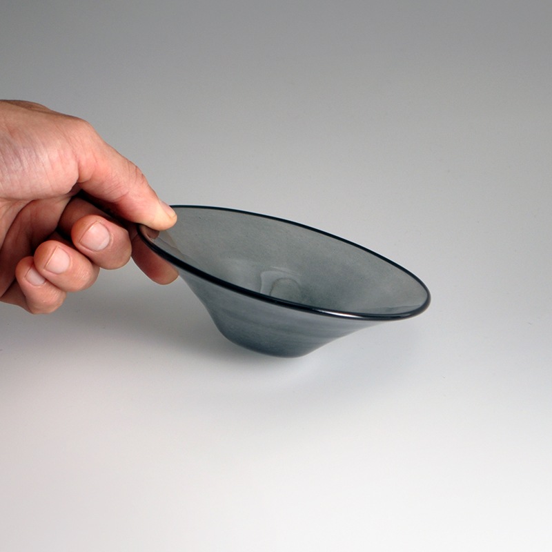 【ガラス展】kasumi bowl SS grey fresco