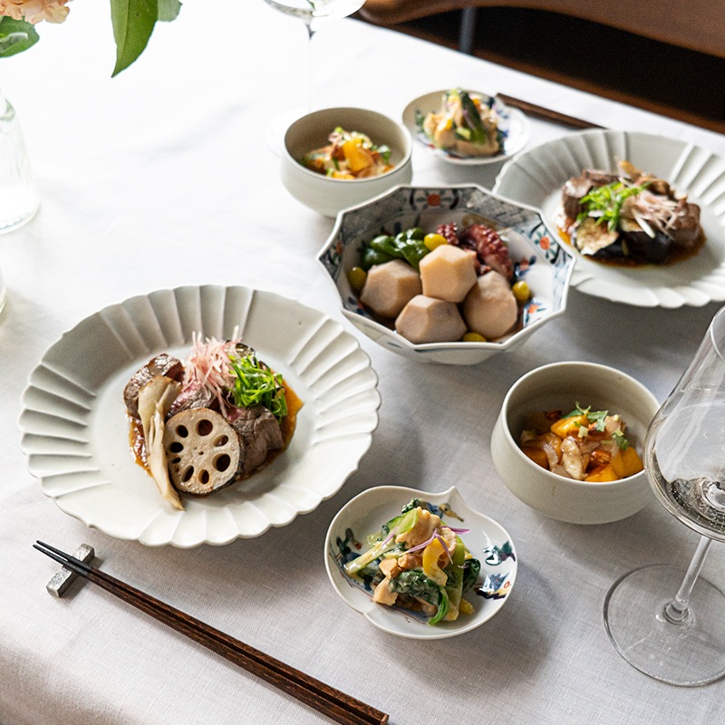 和食を華やかに彩るコーディネート
