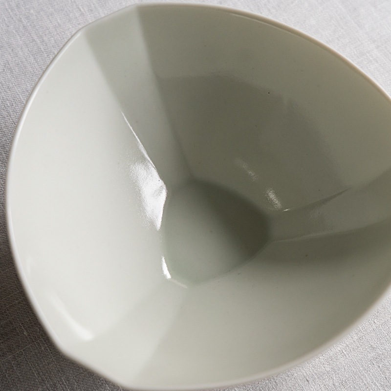 ＜器select＞三角ボウル S 白