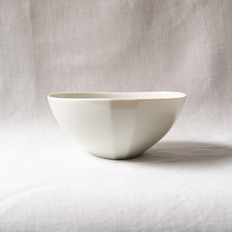 ＜器select＞三角ボウル S 白