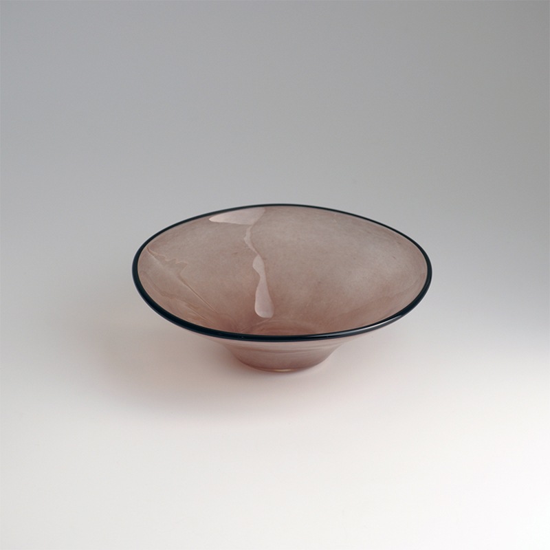 【ガラス展】kasumi bowl SS purple fresco