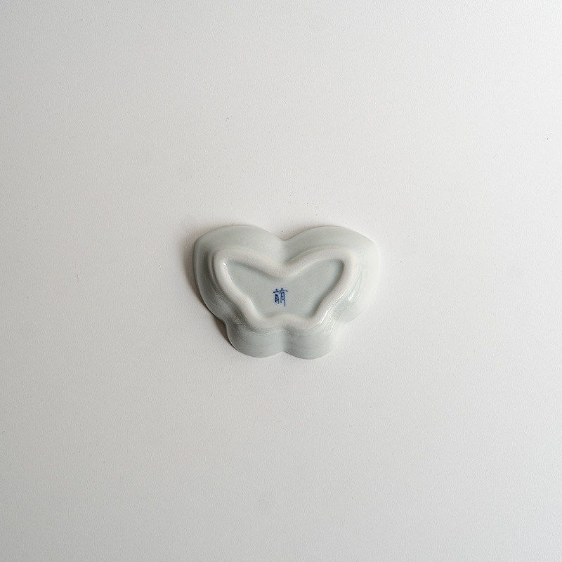 【個展】蝶々皿色絵桜　萠窯