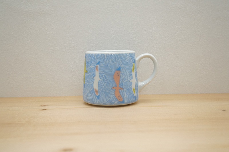 マグカップ（カモメ/ピンク）