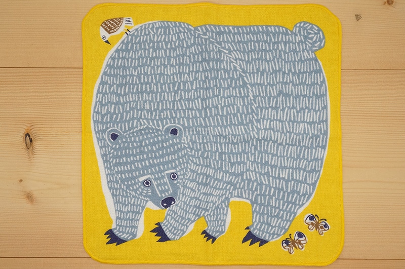 タオル（くまとトリ）