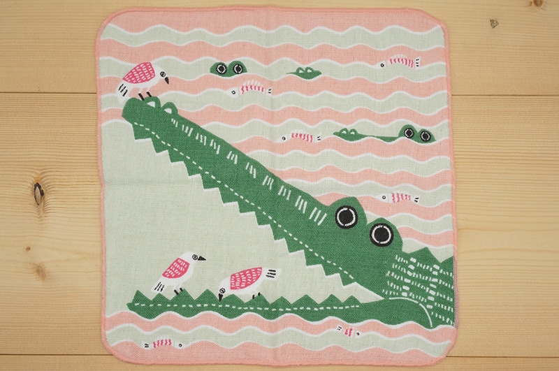タオル（ワニ）