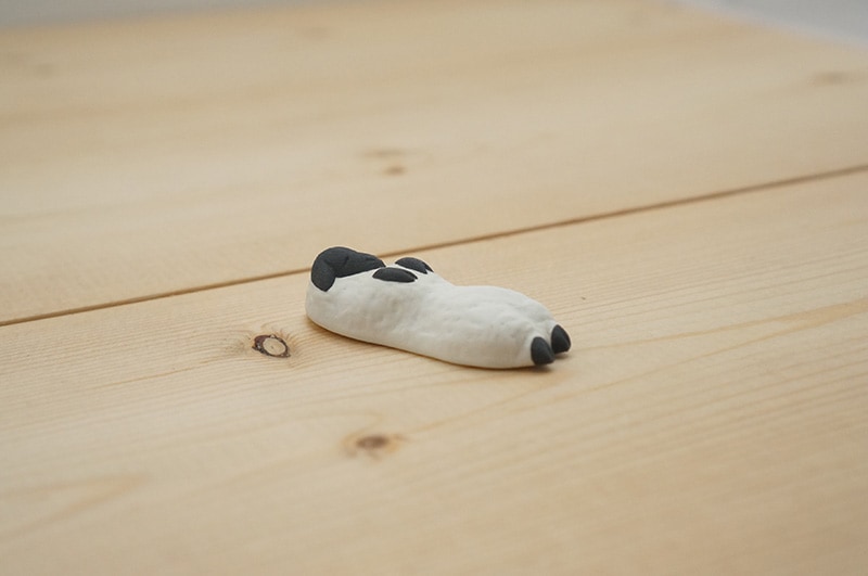 箸置き（スリープ羊仰向け）