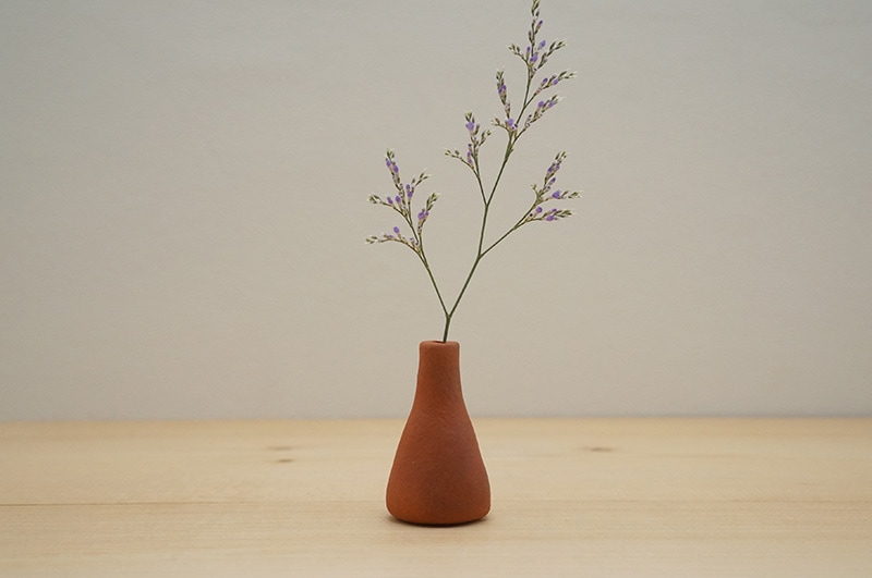 ドライフラワーベース 三角 茶色 箸置き その他 うつわ Market Place 大黒屋海苔店 ドライフラワーベース 三角 茶色 箸置き その他 うつわ Market Place 大黒屋海苔店