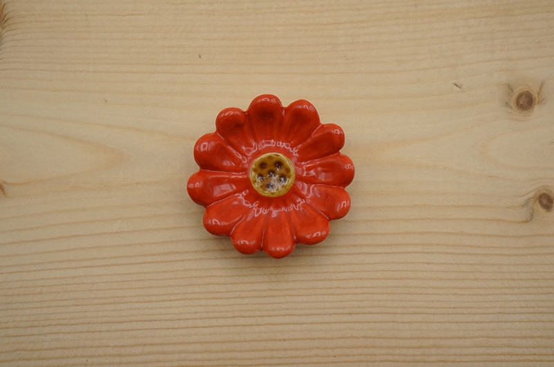 箸置き（ガーベラ/赤）