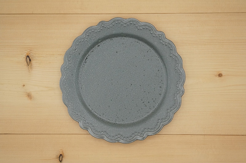 レリーフ（中皿/グレー）