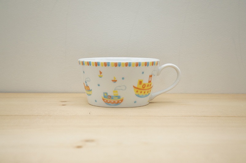 【アウトレット】スープカップ（カラフルship)