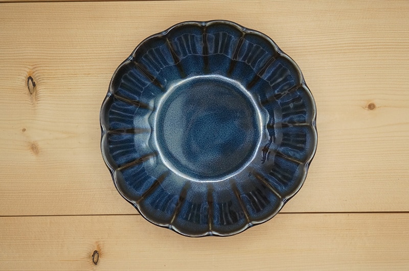 浅ボウル（ヴィンテージ/ネイビー）