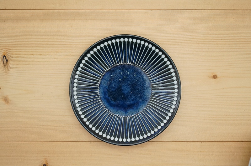 小皿（アルビー撥水/ネイビー）