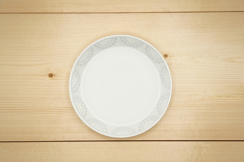 小皿（パール/ホワイト）