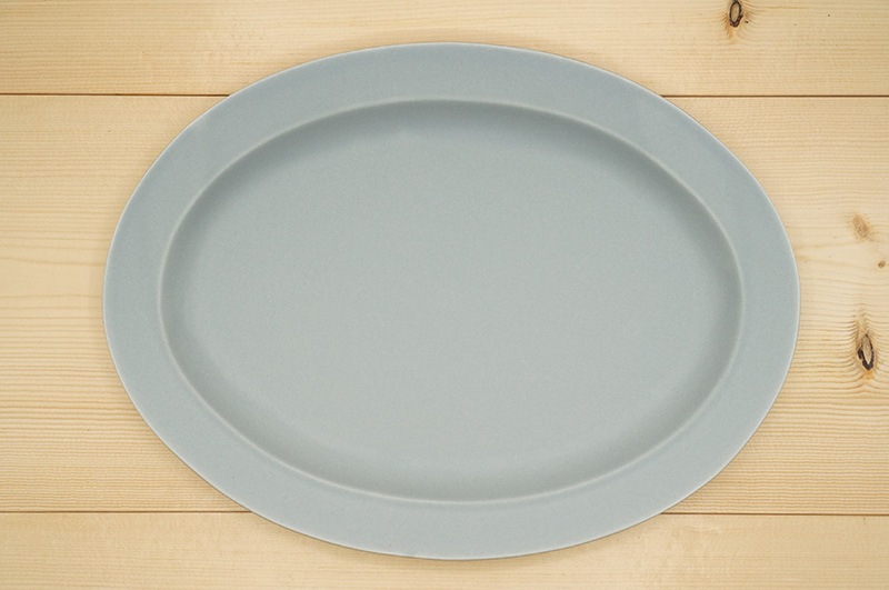 大皿（オーバル/sakuzan/グレー）