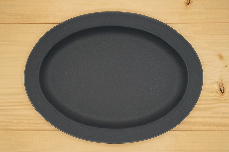 大皿（オーバル/sakuzan/ネイビー）